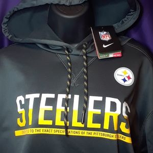 NWT Nike Therma-Fit Steelers On Field Hoodie